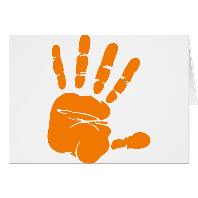 Handindruk (Voorkant Horizontaal)