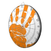 Handindruk Dartbord (Voorkant Rechts)