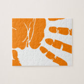 Handindruk Legpuzzel (Horizontaal)