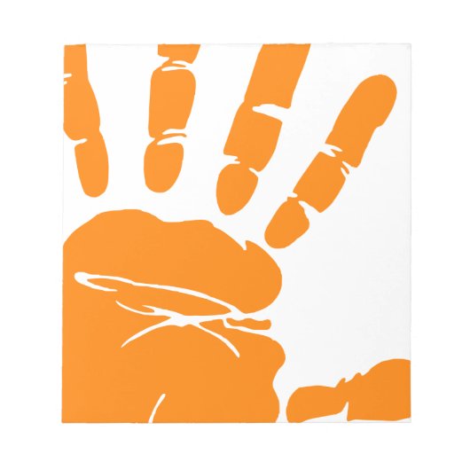 Handindruk Notitieblok (Voorkant)