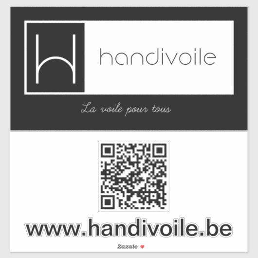 Handivoile Promotional sticker (Vel)