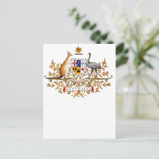 handjas van australië briefkaart (Staand voorkant)