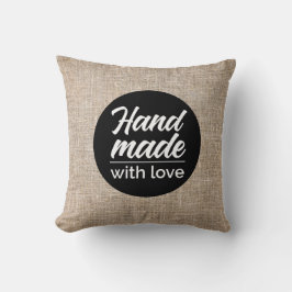 Handje gemaakt van liefde kussen