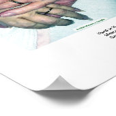 Handje in hand w/Verse Poster (Hoek)