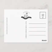 Handje in onbelaste stand - briefkaart (Achterkant)