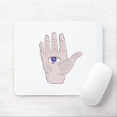 Handje met oog muismat (Met muis)