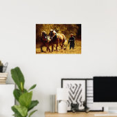 Handje naar de ploeg poster (Thuiskantoor)