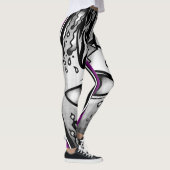 Handje van de Leggings van de creatie "Paarse rege (Rechts)