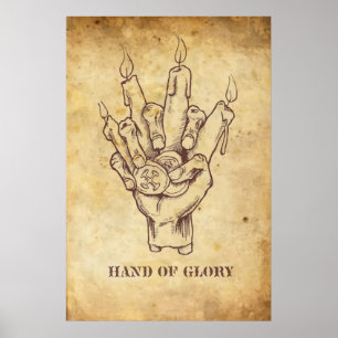 "Handje van glorie" Poster