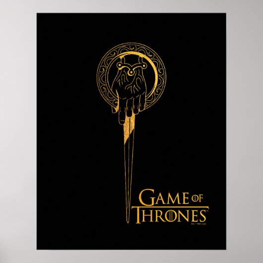 Handje van het Koningspictogram Poster (Voorkant)