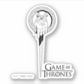 Handje van het Koningspictogram Sticker (Voorkant)