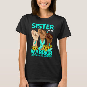 Handje zuster van een angststoornis bij aankomst t-shirt