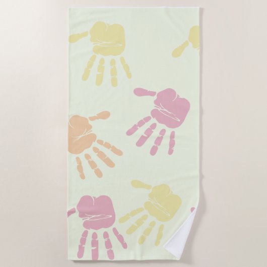 handkleur strandlaken (Voorkant)