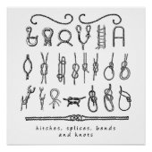 Handknopen Poster (Voorkant)