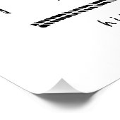 Handknopen Poster (Hoek)