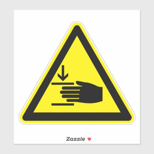 Handkracht boven het label (Vel)