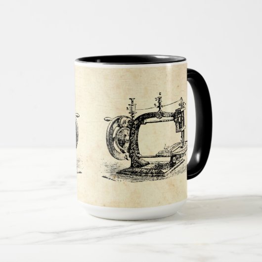  handkruk naaimachine mok (Voorkant rechts)