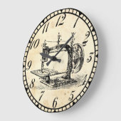 handkruknaaimachine grote klok (Hoek)