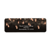 handlamp Rustic Wedding Etiket (Voorkant)