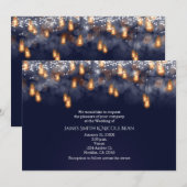  handlamp Rustic Wedding Kaart (Voorkant / Achterkant)