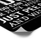 Handle Every Stressful Situation Like A Dog If You Poster (Hoek)