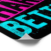 Handle Hard Beter Motivatie Positiviteit Slogan Poster (Hoek)