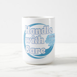 Handle With Care – Belongs to 'Name' Personalized Koffiemok