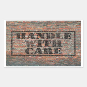 handle with care sticker
