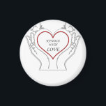 Handle With Love Magneet<br><div class="desc">Show your love and care with this "Handle With Love" t-shirt — the perfect gift for someone special or a thoughtful reminder for yourself. Made with soft, breathable fabric, this shirt is designed to keep you comfortable while spreading a message of kindness, warmth, and affection. Whether you're gifting it to...</div>