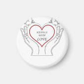 Handle With Love Magneet (Voorkant)