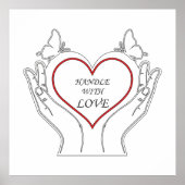 Handle With Love Poster (Voorkant)