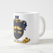 Handlebar Moustache Gentleman's Coffee Mug Grote Koffiekop (Voorkant rechts)