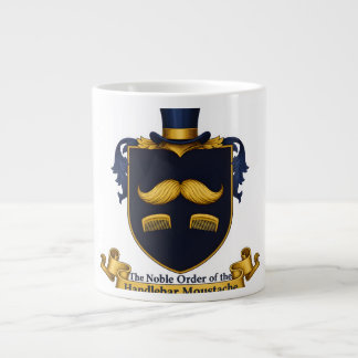 Handlebar Moustache Gentleman's Coffee Mug Grote Koffiekop