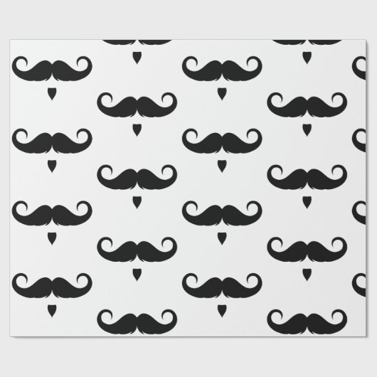 Handlebar Mustache Cadeaupapier (Vlak)