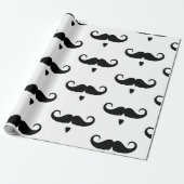 Handlebar Mustache Cadeaupapier (Uitgerold)