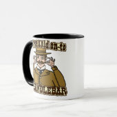 Handlebar Mustache Gentleman Mok (Voorkant links)