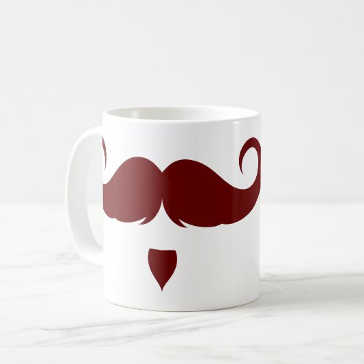  Handlebar Mustache Koffiemok (Voorkant links)