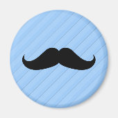 Handlebar Mustache Magneet (Voorkant)