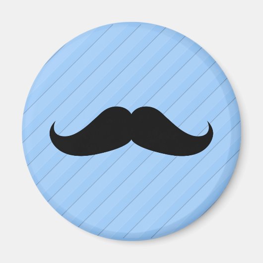 Handlebar Mustache Magneet (Voorkant)