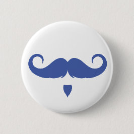  Handlebar Mustache Ronde Button 5,7 Cm