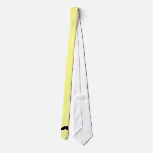 Handlebar Mustache Stropdas (Achterkant)