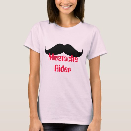 Handlebar Mustache T-shirt (Voorkant)