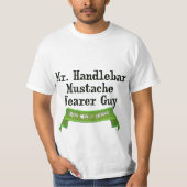 Handlebar Mustache Wearer T-shirt (Voorkant)