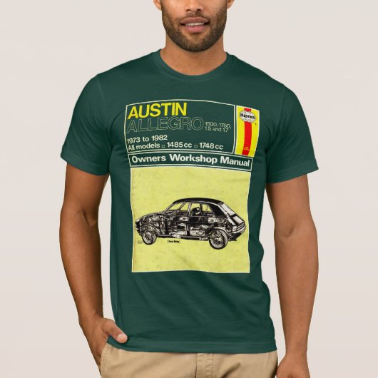 Handleiding Austin Allegro T-shirt (Voorkant)
