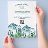 Handleiding Bergpine Forest Adventures Marketing Flyer (Hand)