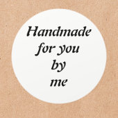  handleiding ronde sticker