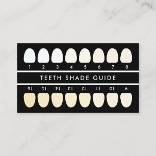 Handleiding Teth Whitening Shade Visitekaartje
