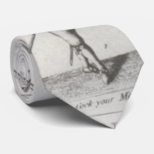 Handleiding van de Musketeer Stropdas (Opgerold)