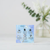 Handleiding voor applicatie body Butter Moderne El Vierkante Visitekaartje (Staand voorkant)