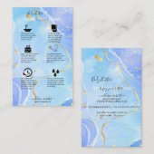 Handleiding voor applicatie voor body Butter Visitekaartje (Voorkant / Achterkant)